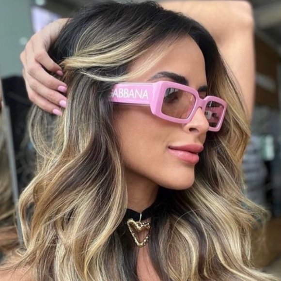 NEW DOLCE&GABBANA DG6187 3262/5 PINK WOMEN SUNGLASSES DOLCE&GABBANA DG6187 32625 - Picture 1 of 7